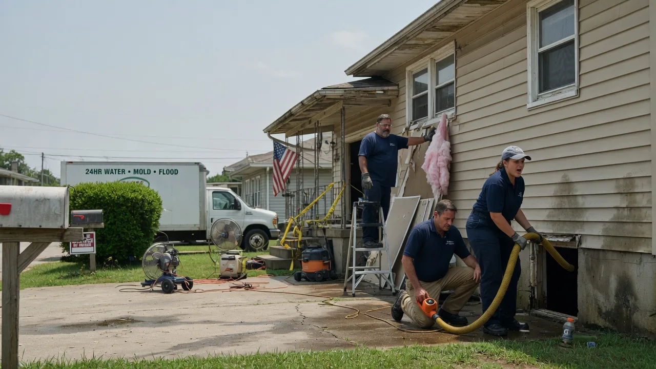 Water Damage Repair in Lane, IL near me